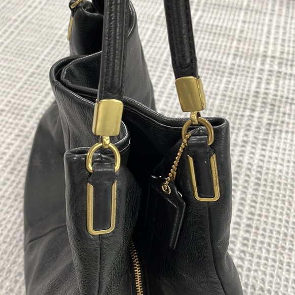 Coach Phoebe Pebbled Leather Shoulder Bag - Picture 6 of 14